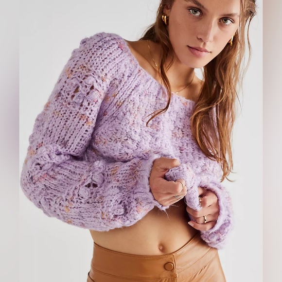Free People cropped sweater (S) - Picture 4 of 11